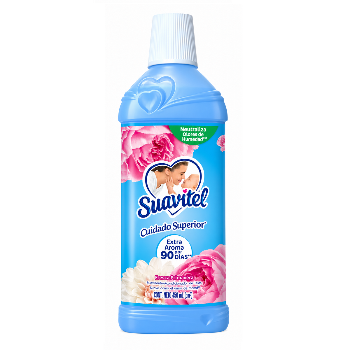 Suavizante de Telas Suavitel Fresca Primavera 450ml