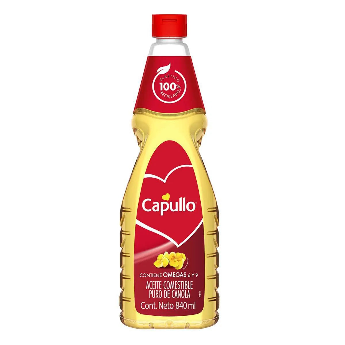 Aceite Capullo Puro de Canola 845ml